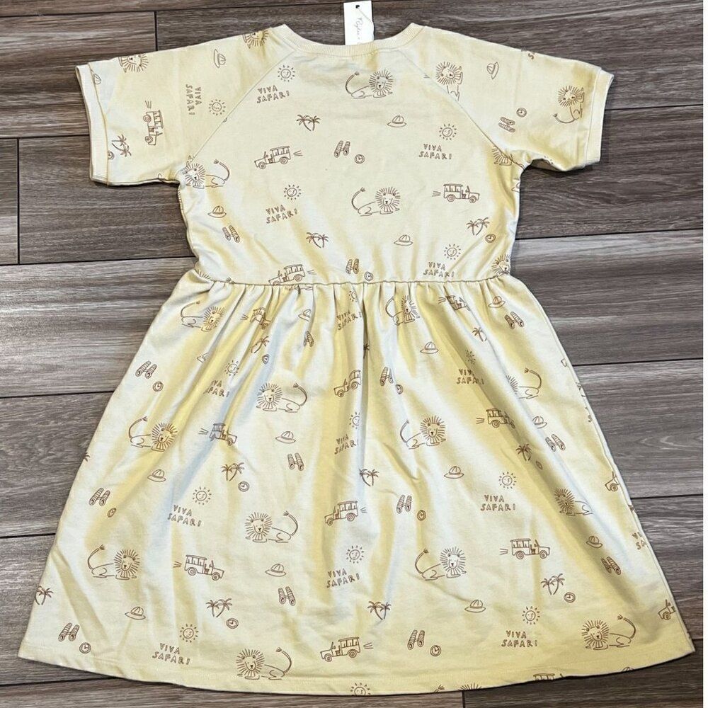 NWT! Rylee + Cru Viva Safari Raglan Dress Size 10-12Y - Picture 4 of 4